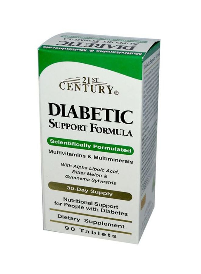 21st Century Diabetic Support Formula - 90 Tablets - Image 1